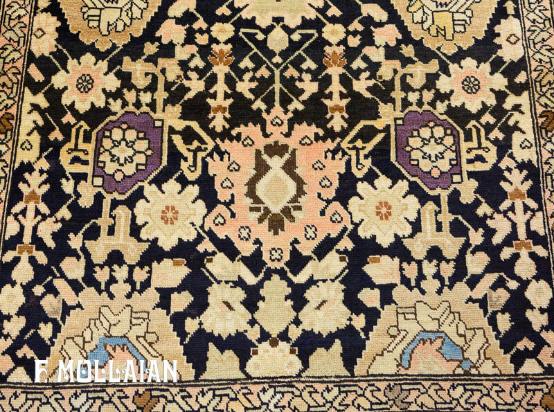 Very Long Karabakh (Qarabağ) Antique Runner Carpet  n°:27969186